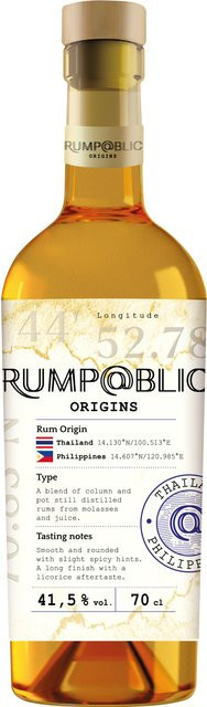 Rump@blic Origins Rum, Sizilien, 41,5% Vol., 0,7 l - Bild 1