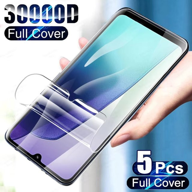 Caynes Hydrogel Display Schutzfolie Transparent für iPhone 11 bis iPhone 17 Pro Max Soft HD Vollabdeckung - Bild 1