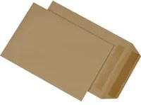 MAILmedia Versandtasche DIN B5 aus Natronpapier, selbstklebend, Beige, 500 Stück - Bild 1