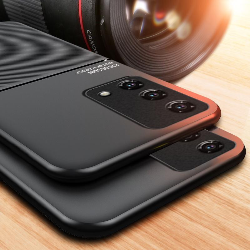 Realme GT Master Edition Handyhülle aus Leder mit Magnetfunktion in Schwarz - Bild 2