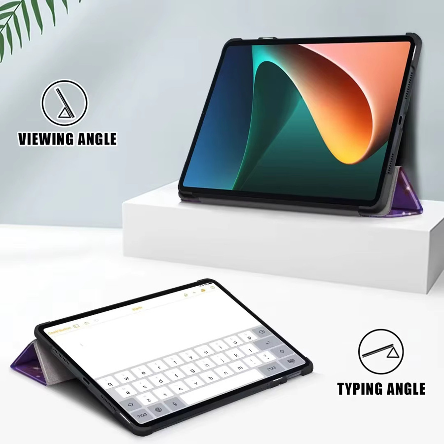 Smart Cover Klapphülle aus PU-Leder für Xiaomi Pad 5, 5 Pro, Pad 6, 6 Pro und Pad 7 Pro, Farbe: Grün - Bild 2
