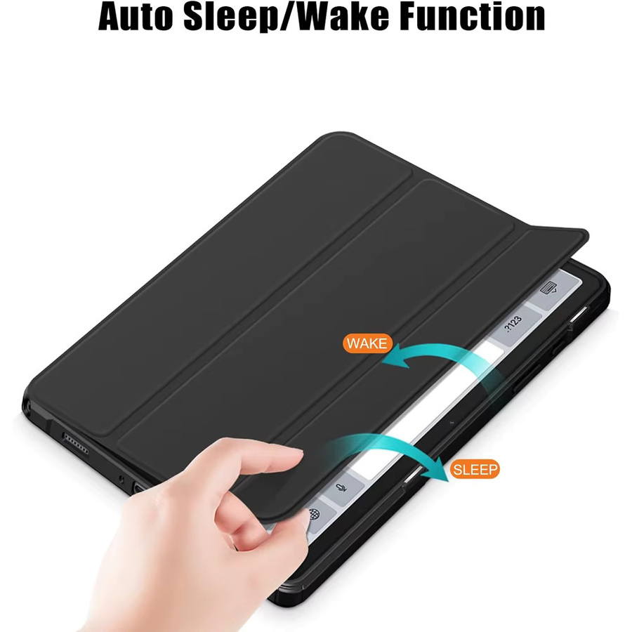 Minimalistische matte Acryl-Tablet-Hülle für Samsung Galaxy Tab A9 SM-X110, Tab A9 X115, Tab A11 SM-X135, Tab A11 X133 in Schwarz oder Weiß - Bild 2
