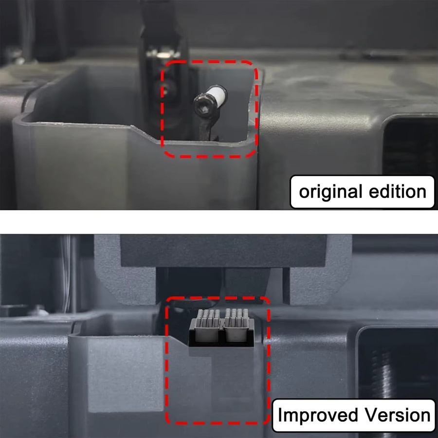 Bambu Lab Düsenreiniger X1C aus Aluminium für P1S P1P X1C X1E 3D-Drucker mit Schnellmontage - Bild 5