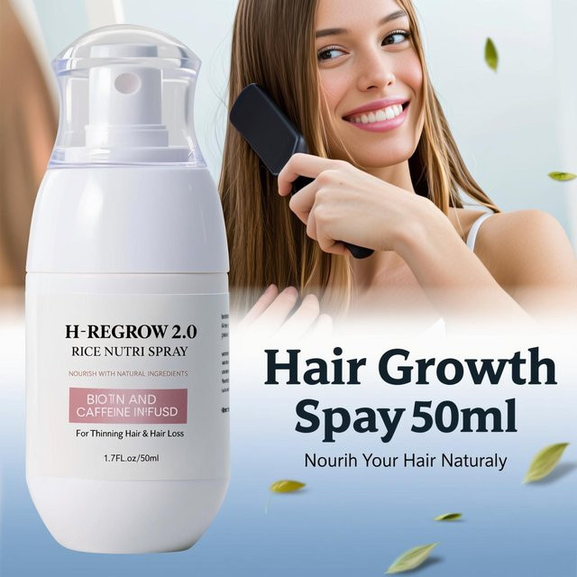 Novide Haarspray, Koffein, Ingwer, Biotin, 50 ml - Bild 1