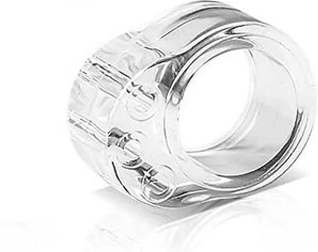 Binchi Türstopper aus Silikon als Wandschutz und Möbelschutz, transparent - Bild 1