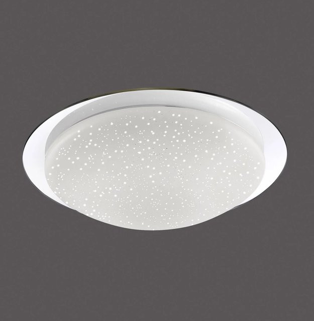 Just Light LED-Deckenleuchte Skyler in Chrom, Durchmesser: 38 cm - Bild 1