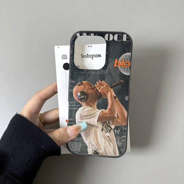 Frank Blonde Oceans Handyhülle mit wellenförmigen Streifen für Apple iPhone 13 bis iPhone 17 Pro Max Plus Pro Air in Multicolour - Bild 1