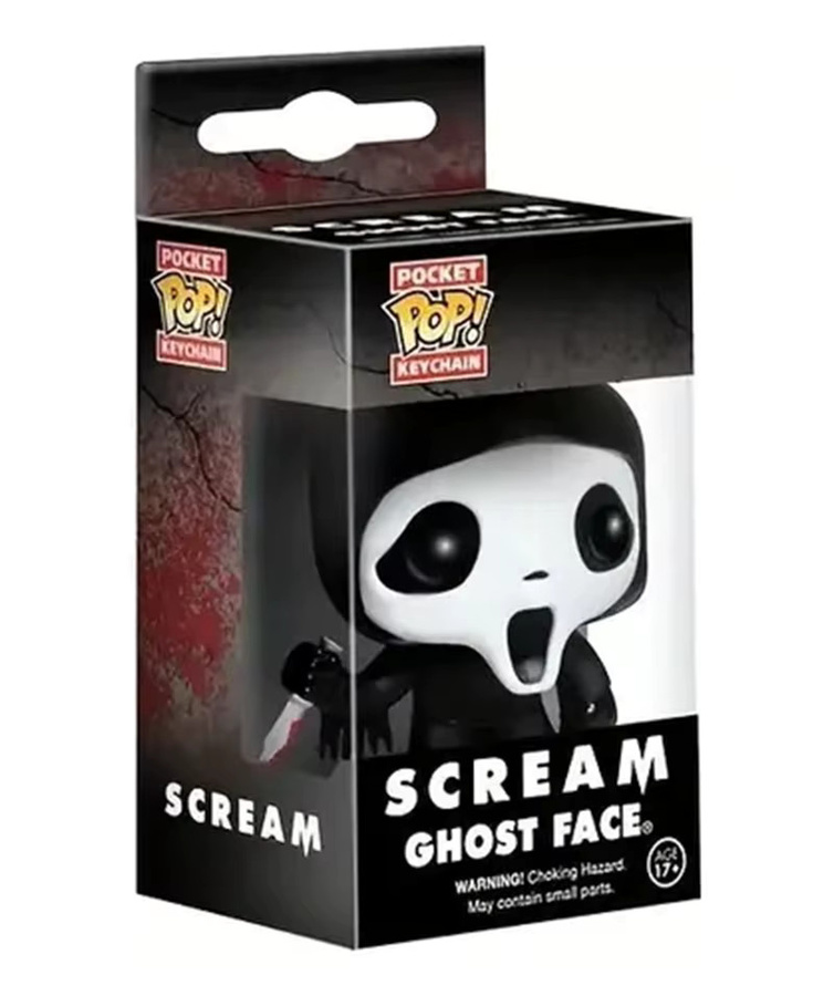 Funko Scream GhostFace, Actionfiguren, Pocket Pop Puppen, Schlüsselanhänger - Bild 3