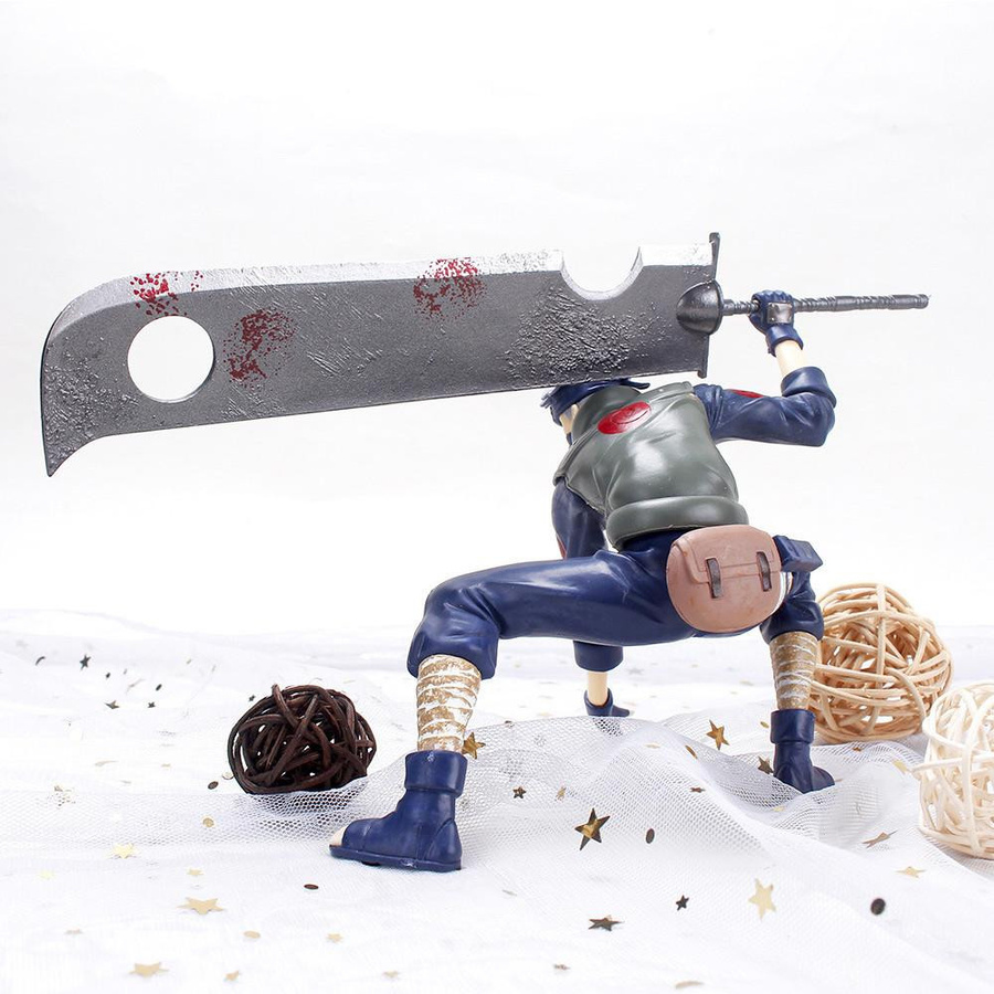 Yiran toy 1 Naruto Kakashi Hatake Actionfigur PVC 15cm - Bild 2