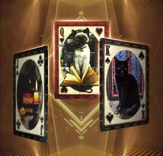 Lisa Parker Katzen spielen Karten, Kartenspiel, Zubehör - Bild 5