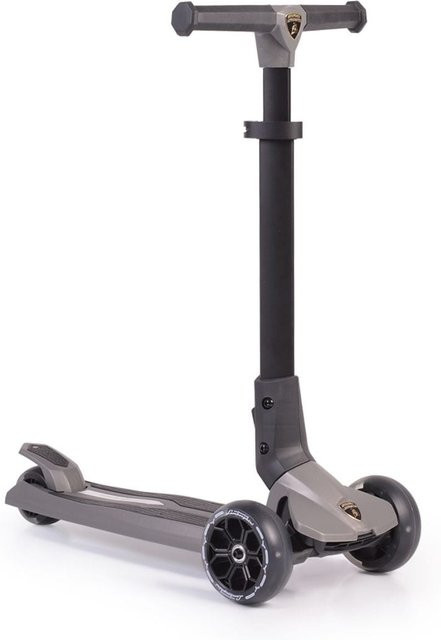 Byox Lamborghini Kinderroller 3 Räder klappbar grau mit PU-Räder ab 3 Jahren - Bild 1
