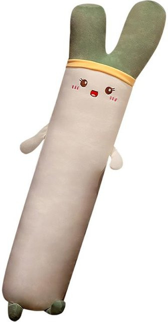 Yiran Health & Beauty Grüne Frühlingszwiebel Lauch, Plüschtier Kissen, 90cm - Bild 1