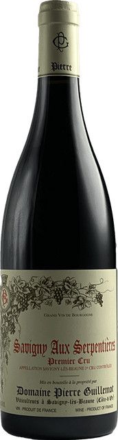 Domaine Pierre Guillemot Rotwein Pinot Noir Savigny les Beaune Premier Cru Les Serpentieres 2023, Burgund, 0,75 l - Bild 1