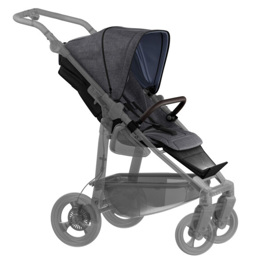 TFK Sport-Einheit XXL Sportsitz für Mono 3/4 & Pro in Premium Grau/Schwarz - Bild 1