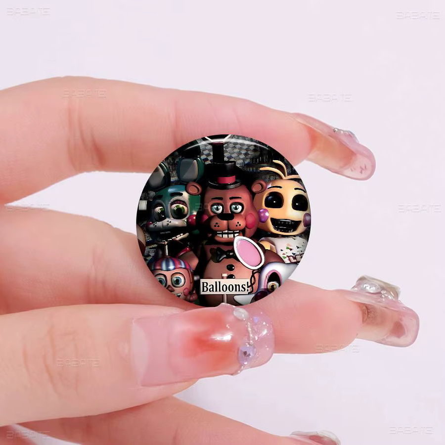 Brosche Fnaf Anime Five-Nights-At-Freddys, Unisex - Bild 6