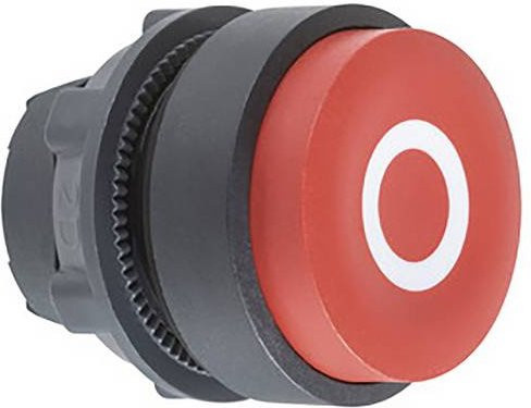 Schneider Electric ZB5AL432 Drucktaster-Frontelement in Rot aus Kunststoff - Bild 1