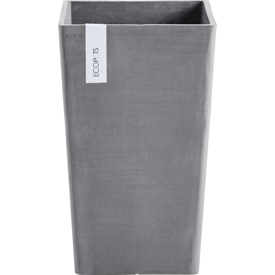 Ecopots Pflanztopf Rotterdam Grau B/T/H: 30 x 30 x 50 cm - Bild 2