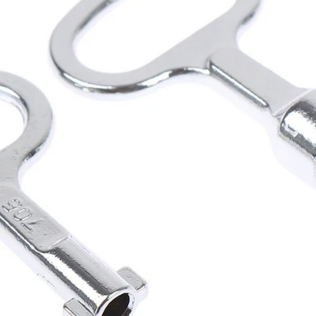 Universalschlüssel Panel Lock Triangle Wrench für elektrische Schaltschränke und Boxen in Silber - Bild 1
