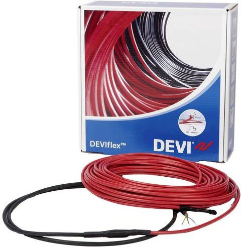 Danfoss Heizkabel 140F1407 in Rot, 230 V, 15 m - Bild 1
