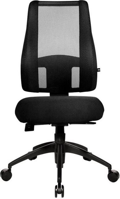 Bürostuhl Lady Deluxe Topstar schwarz Stoff ohne Armlehnen Breite: 50 cm - Bild 1