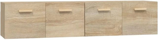 vidaXL Wandschränke 2er-Set Sonoma-Eiche, B/T/H: 80 x 35 x 36,5 cm - Bild 1