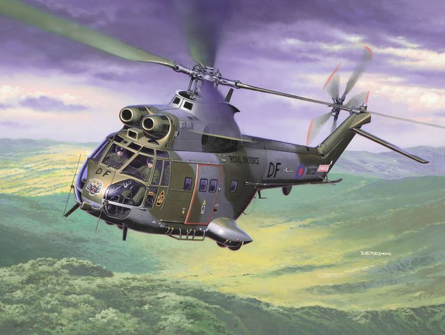 Revell Westland Puma HC.1, Modellbausatz, 1:144 - Bild 1