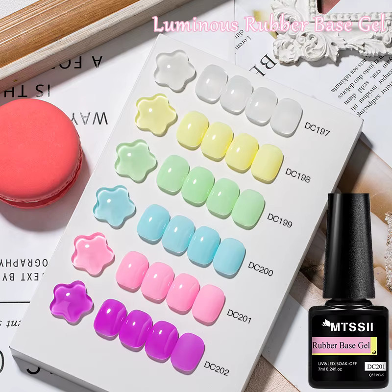 Mtssii Basisgel-Nagellack, glänzend, Gel - Bild 4