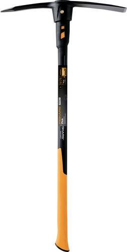 Fiskars Kreuzhacke L in Schwarz und Orange mit Fiberglas-Stiel und Anti-Vibrationssystem - Bild 1