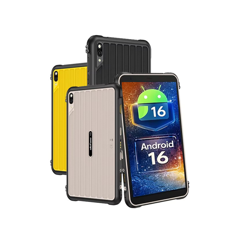 Ulefone RugKing Pad Pro Rugged Tablet mit integrierter eSIM, 8,68 Zoll 90Hz Display, 4G LTE, 16GB RAM, 128GB ROM, Android 16, Gelb - Bild 6