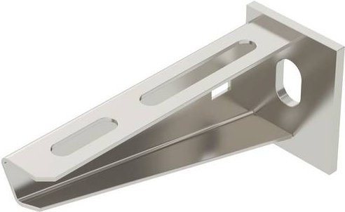 OBO Bettermann Wand- und Stielausleger aus Metall in Silber - Bild 1