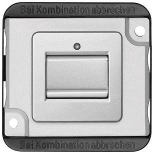 Merten Kreuzschalter Einsatz in Silber MEG3117-7060 - Bild 1