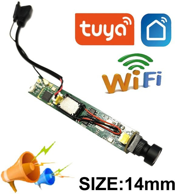 Tuya Mini WiFi Kamera Modul 1080P Video Recorder mit 2,4G und 5G WLAN sowie Motion Detection für deine Home Security - Bild 1
