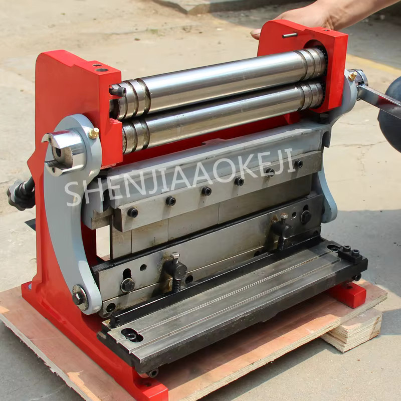 LZHZXY Drei-in-Eins Biegemaschine HSBR-305 manuelle Scherbrett-Biegemaschine für Kupfer, Eisen und Aluminiumplatten, Breite: 350 mm - Bild 2