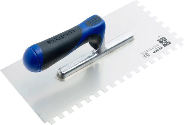 LUX-TOOLS Glättekelle aus rostfreiem Edelstahl in Silber - Bild 1
