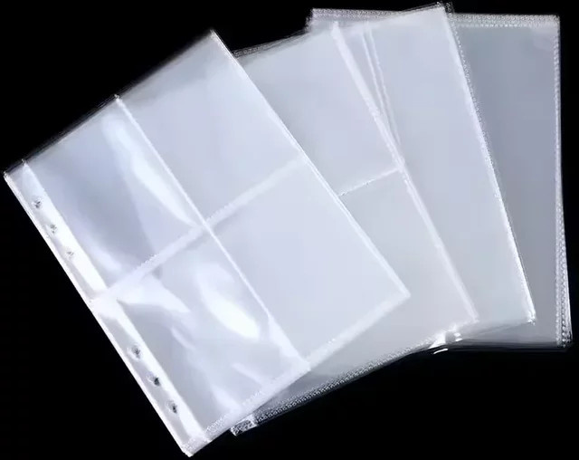 Defensa Neghoi 10 Stück A5 Binder Fotokartenhüllen aus transparentem Kunststoff für Kpop Sammelalben und Loseblatt-Aufbewahrung - Bild 1