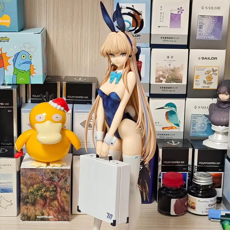 Bandai Anime Figur Asuma Toki Bunny Girl Modell in Blau und Multicolor als Sammlerstück und Dekoration - Bild 4