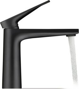 Duravit Waschtisch-Einhebelmischer Tulum M Fresh in Schwarz Matt mit 135 mm Auslauf - Bild 1