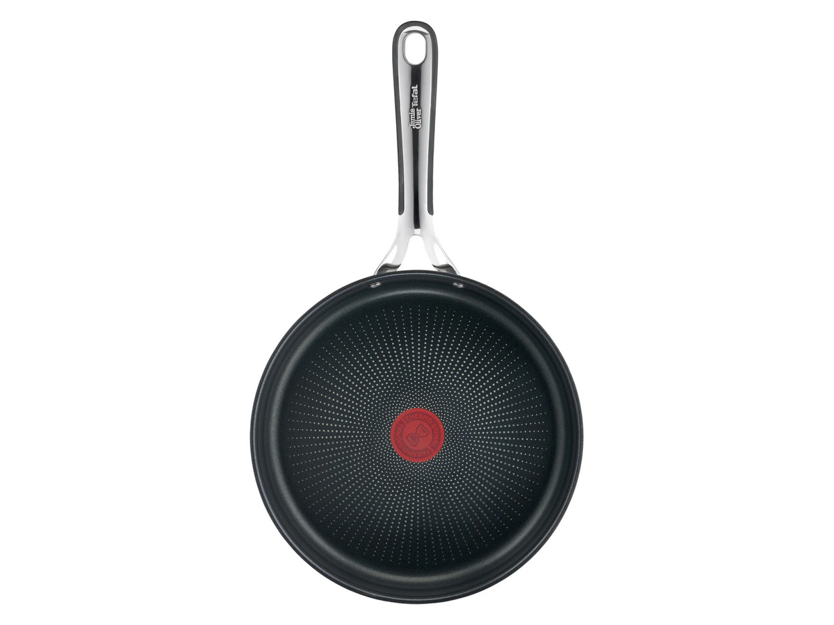 TEFAL Edelstahl-Schmorpfanne Kitchen Essentials E3143334 in Silber, Durchmesser: 25 cm - Bild 2
