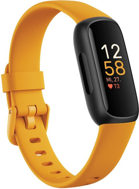 Fitbit Inspire 3 Activity Tracker Morning Glow/Black mit Schlafüberwachung, Blutsauerstoffmessung und Herzfrequenzmessung - Bild 2