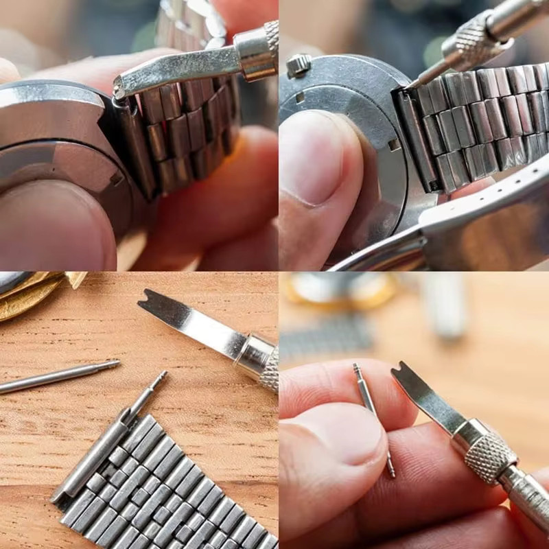 37 Sätze Ersatznadeln für Uhrenarmbänder, Edelstahl, Unisex - Bild 3