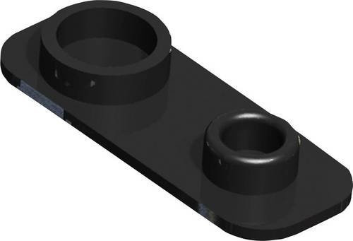 Keystone Electronics Schutzkappe 96 für 9V-Block, Schwarz - Bild 1