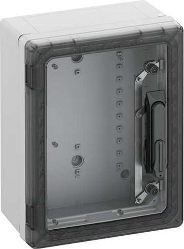Spelsberg GEOS-S 3040-18-to/SH Schaltschrank aus Polyamid in Grau und Transparent, B/H: 30 x 18 cm - Bild 1