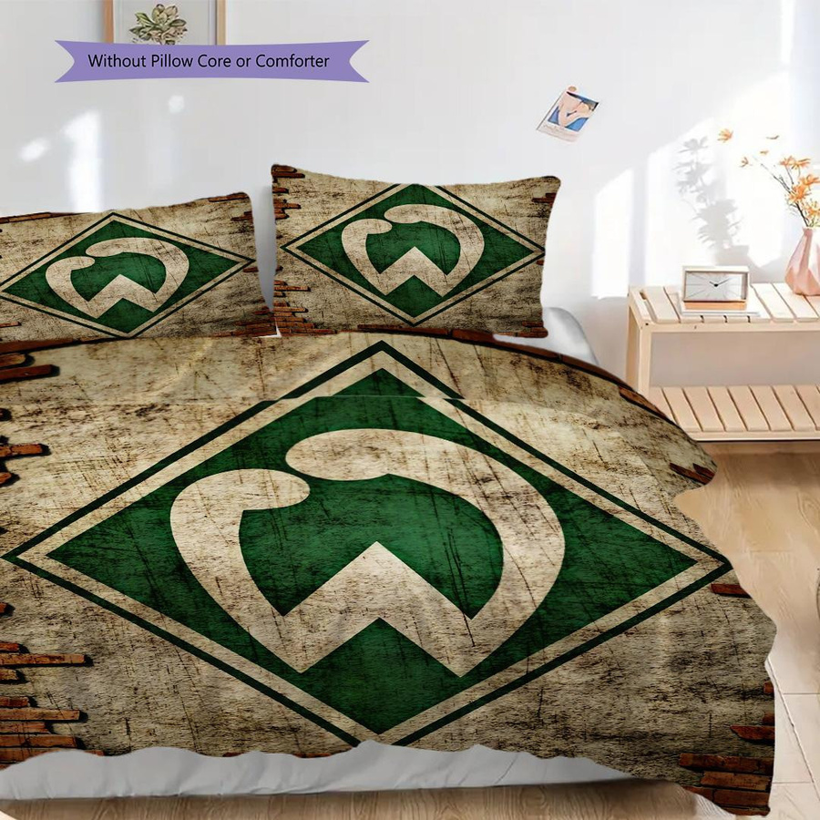 Manus Home SV Werder Bremen Bettwäsche Set mit Bettbezug und 2 Kissenbezügen, B/H: 220 x 240 cm - Bild 4