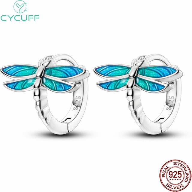 CYCUFF Libellen-Ohrstecker, 925 Silber, Damen - Bild 1