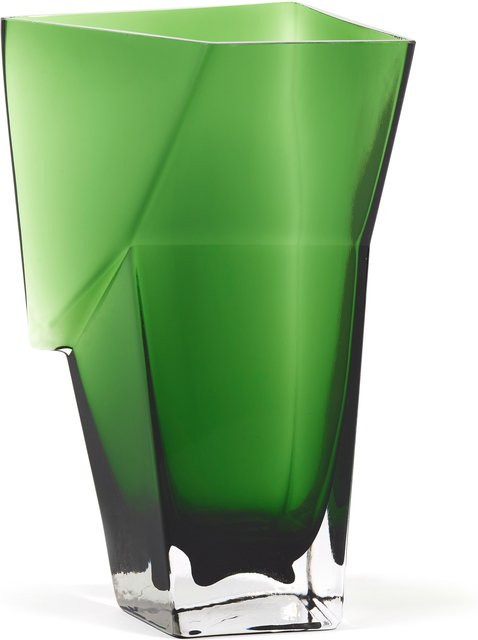 Serax Dunk 8 Vase aus Glas in Grün für Schnittblumen - Bild 1
