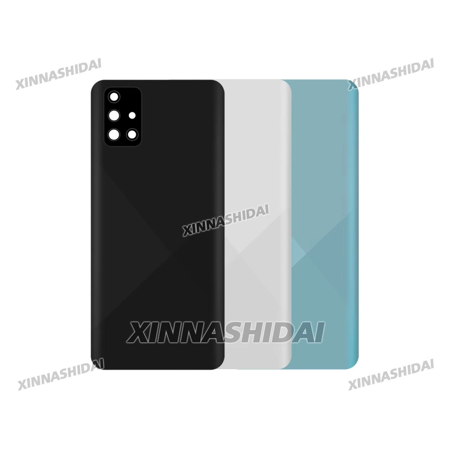 Samsung Galaxy A71 Ersatzgehäuse inklusive Batterieabdeckung und Mittelrahmen in Blau - Bild 2