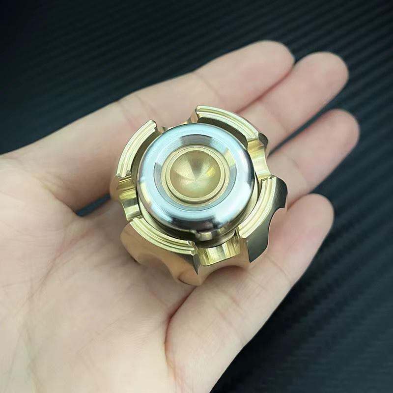Mine Diary Fidget Spinner, Messing, EDC Fidget Spielzeug - Bild 2