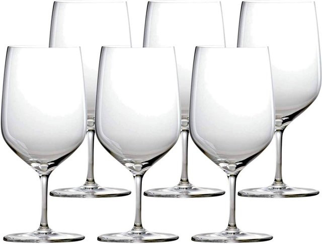 Stölzle Lausitz Wasserkelche Q1 mundgeblasen, transparent, 6er Set, 460 ml - Bild 1