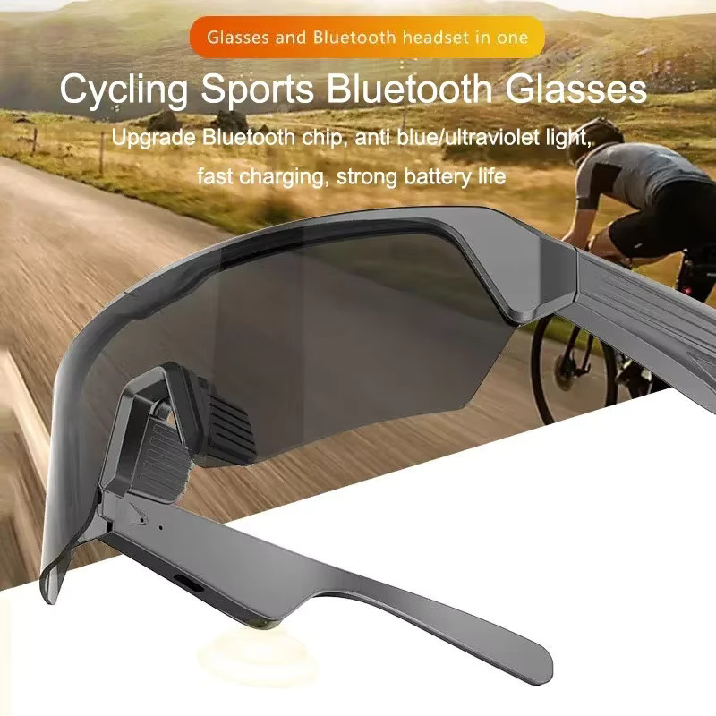 Luxuglow Bluetooth Smart Sonnenbrille mit Wireless Call und Musikfunktion in Gold mit UV-Schutz - Bild 2
