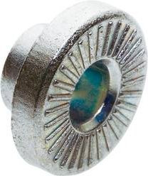 HARTING Spezial-Unterlegscheibe mit Zahn, verzinkt, Silber - Bild 1